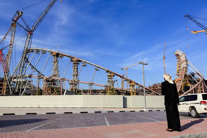 Qatar built seven new stadiums as part of the nation’s massive construction outlay for the 2022 World Cup.